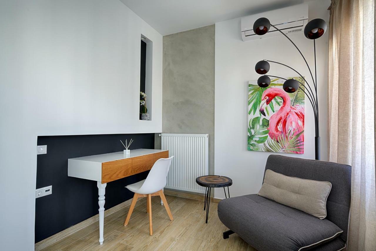 Cosmos N Armonia Apts. Tesalonika Bagian luar foto